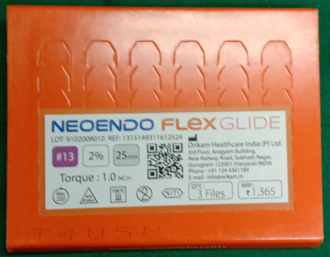 Neoendo Flex Glide Files 13-2-25MM